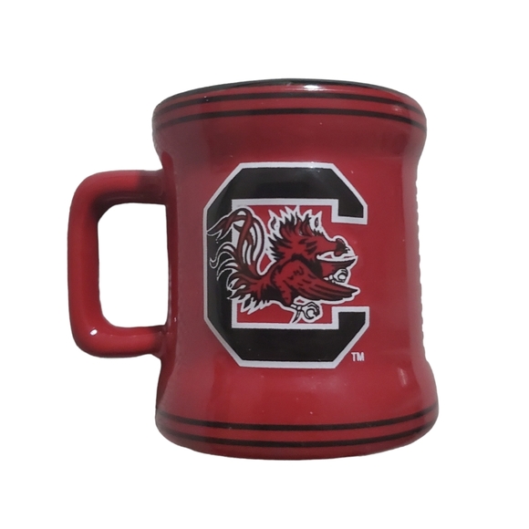University‎ Of South Carolina Gamecocks Shot Glass Raised Design - Picture 1 of 6